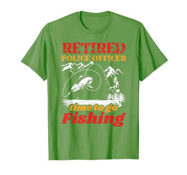Retired Police Officer Fishing print Cop Gift Fisherman T-Shirt, Mainly pictures
Retired Police Officer Fishing print Cop Gift Fisherman T-Shirt, Mainly pictures