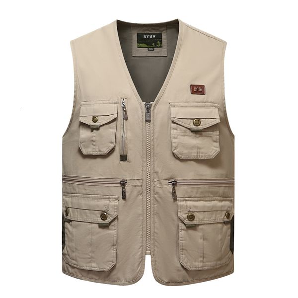 men's vests multi-pocket male tactical vest summer jacket pographer tool many pocket work without sleeves 5xl men's clothes, Black;white
men's vests multi-pocket male tactical vest summer jacket pographer tool many pocket work without sleeves 5xl men's clothes, Black;white