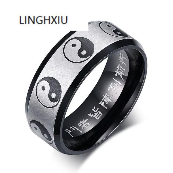 cluster rings yin yang ring taoist zen spirit man woman balance yoga stainless steel jewelry size 5 to 14, Golden;silver
cluster rings yin yang ring taoist zen spirit man woman balance yoga stainless steel jewelry size 5 to 14, Golden;silver
