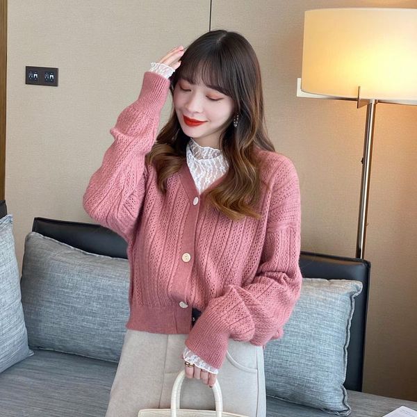 women's knits & tees cardigan women knitted sweater solid color design loose cardigans woman v neck female long sleeve 2021, White
women's knits & tees cardigan women knitted sweater solid color design loose cardigans woman v neck female long sleeve 2021, White