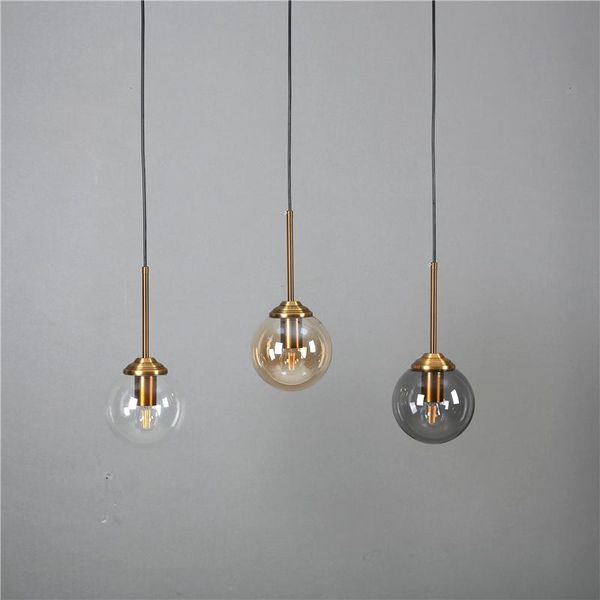 pendant lamps nordic vintage glass ball lights modern living room decor restaurant light made of bronze metal led gray hanglamp
pendant lamps nordic vintage glass ball lights modern living room decor restaurant light made of bronze metal led gray hanglamp