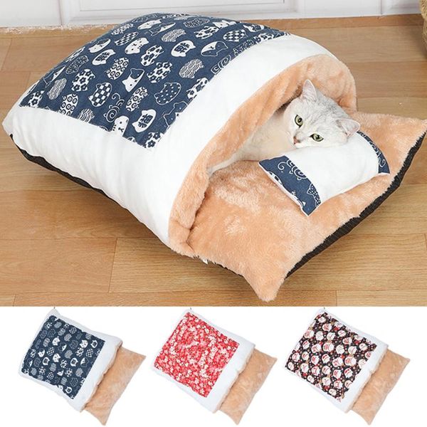 cat beds & furniture japanese bed warm sleeping bag deep sleep winter removable pet dog house cats nest cushion with pillow
cat beds & furniture japanese bed warm sleeping bag deep sleep winter removable pet dog house cats nest cushion with pillow