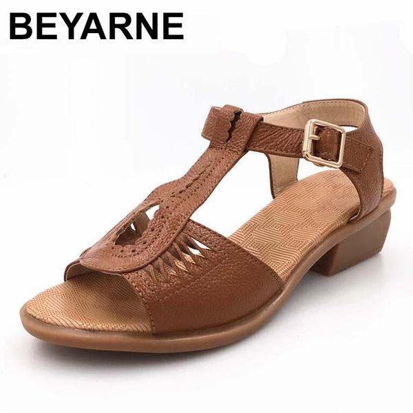 dress shoes beyarne female sandals 2021 summer roman genuine leather women's non-slip soft comfortable cowhide big yards sandal, Black
dress shoes beyarne female sandals 2021 summer roman genuine leather women's non-slip soft comfortable cowhide big yards sandal, Black