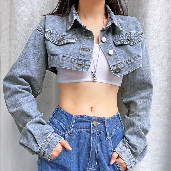 autumn women short denim jackets vintage casual jean jacket long sleeve winter female coat streetwear women's, Black;brown
autumn women short denim jackets vintage casual jean jacket long sleeve winter female coat streetwear women's, Black;brown