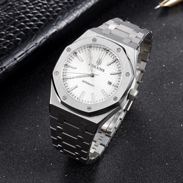 wristwatches holuns watches men waterproof mechanical automatic watch steel military clock relogio masculino, Slivery;brown
wristwatches holuns watches men waterproof mechanical automatic watch steel military clock relogio masculino, Slivery;brown