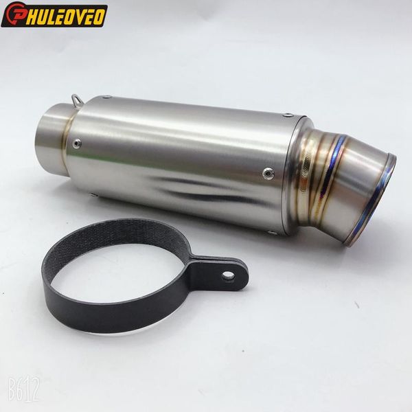 motorcycle exhaust system customized titanium alloy id:51mm/54mm/57mm/61mm/63mm/65mm/67mm/70mm pipe muffler escape with carbon clamp
motorcycle exhaust system customized titanium alloy id:51mm/54mm/57mm/61mm/63mm/65mm/67mm/70mm pipe muffler escape with carbon clamp
