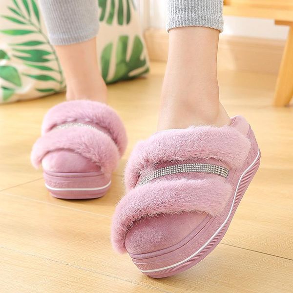 winter cotton slippers, ladies thick-soled warmth, non-slip household shoes, wool slippers, Black
winter cotton slippers, ladies thick-soled warmth, non-slip household shoes, wool slippers, Black
