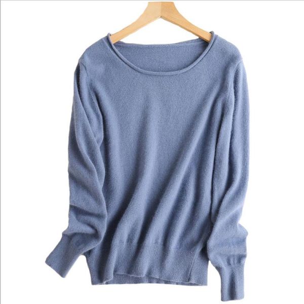 women's sweaters 2021 fashion cashmere blended knitted sweater women autumn winter o neck pullovers female long sleeve solid color s-x, White;black
women's sweaters 2021 fashion cashmere blended knitted sweater women autumn winter o neck pullovers female long sleeve solid color s-x, White;black
