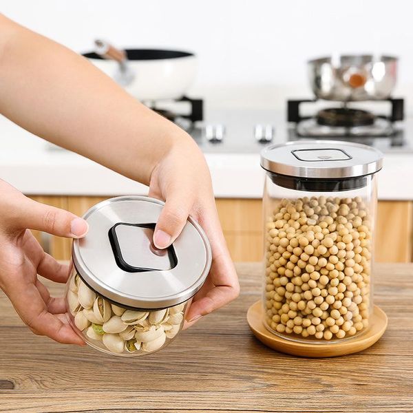 storage bottles & jars 330/800/1000ml glass airtight kitchen containers food tank metal lid organizer clear cereal container
storage bottles & jars 330/800/1000ml glass airtight kitchen containers food tank metal lid organizer clear cereal container