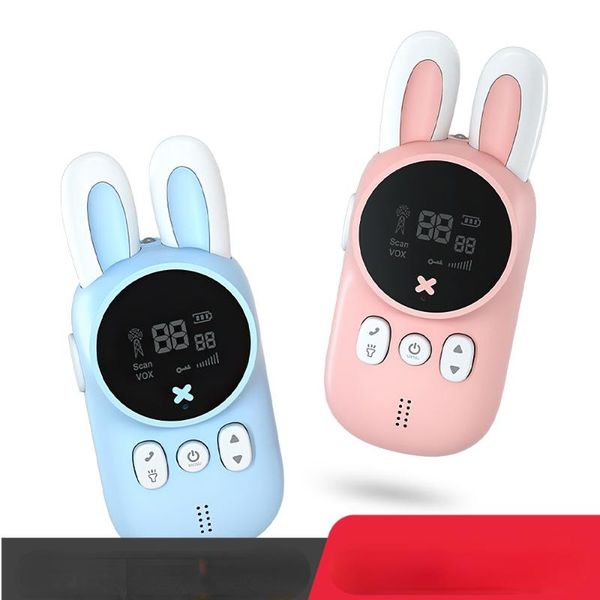 walkie talkie children hand held wireless talk 3km parent child toys with light for birthday gift family park 2pcs/set
walkie talkie children hand held wireless talk 3km parent child toys with light for birthday gift family park 2pcs/set