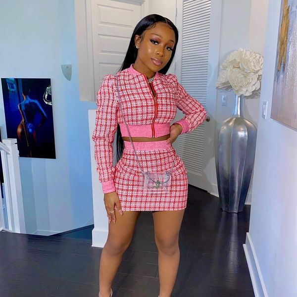 2021 2pcs women set long sleeve jackets bodycon midi mini skirts suit two piece set vintage matching set dressby air, Black;white
2021 2pcs women set long sleeve jackets bodycon midi mini skirts suit two piece set vintage matching set dressby air, Black;white