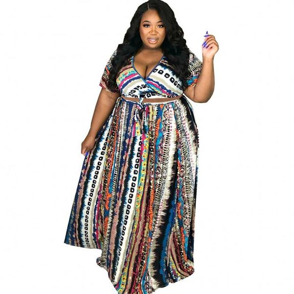 plus size tracksuits 5xl women skirts set t shirt crop and high waist long skirt suits summer fashion print casual 2 piece outfits, Black
plus size tracksuits 5xl women skirts set t shirt crop and high waist long skirt suits summer fashion print casual 2 piece outfits, Black