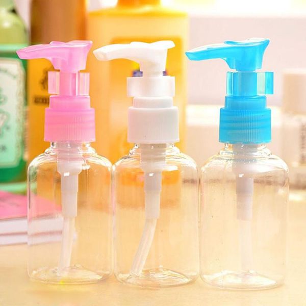50 / 100 ml transparent empty pump bottles cosmetic container for travel household liquid dispensers refillable storage & jars
50 / 100 ml transparent empty pump bottles cosmetic container for travel household liquid dispensers refillable storage & jars