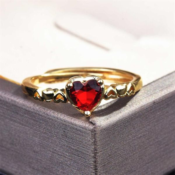 wedding rings golden minimalist style luxurious sweet woman love heart red zircon engagement ring gifts for women fashion jewelry, Slivery;golden
wedding rings golden minimalist style luxurious sweet woman love heart red zircon engagement ring gifts for women fashion jewelry, Slivery;golden