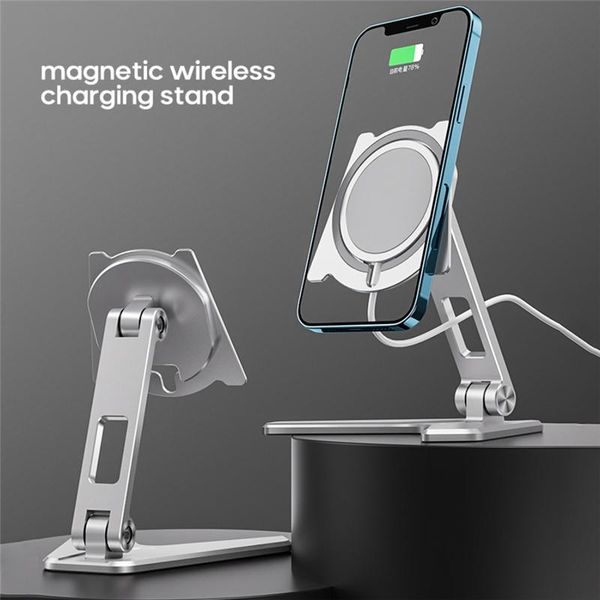 magnetic wireless phone charging stand deskmobile accessories holder for 12 pro max mini charger bracket cell mounts & holders
magnetic wireless phone charging stand deskmobile accessories holder for 12 pro max mini charger bracket cell mounts & holders