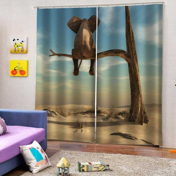 curtain & drapes creative 3d for living room bedroom elephant sitting on the tree curtains children draps
curtain & drapes creative 3d for living room bedroom elephant sitting on the tree curtains children draps