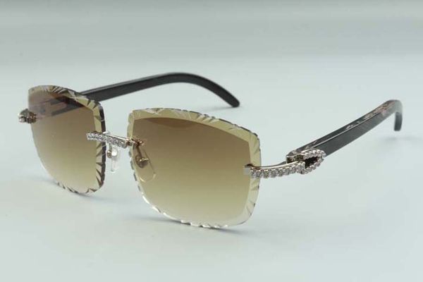 2021 designers sunglasses 3524023 medium diamonds cuts lens natural black textrued buffalo horn temples glasses, size: 58-18-140mm, White;black
2021 designers sunglasses 3524023 medium diamonds cuts lens natural black textrued buffalo horn temples glasses, size: 58-18-140mm, White;black