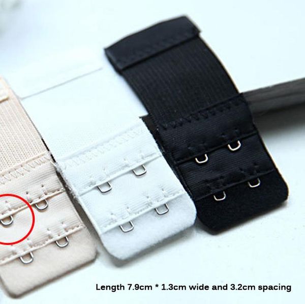 plus elastic 2 button bra lengthened buckle stainless steel adjust 2021 fashion women's g-strings, Black;white
plus elastic 2 button bra lengthened buckle stainless steel adjust 2021 fashion women's g-strings, Black;white