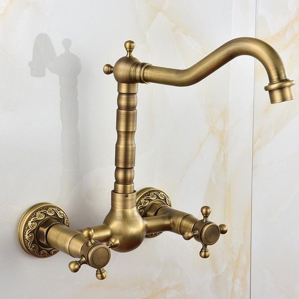 bathroom shower sets european brass antique wall-mounted kitchen faucet rotatable faucets and cold water home decoration
bathroom shower sets european brass antique wall-mounted kitchen faucet rotatable faucets and cold water home decoration