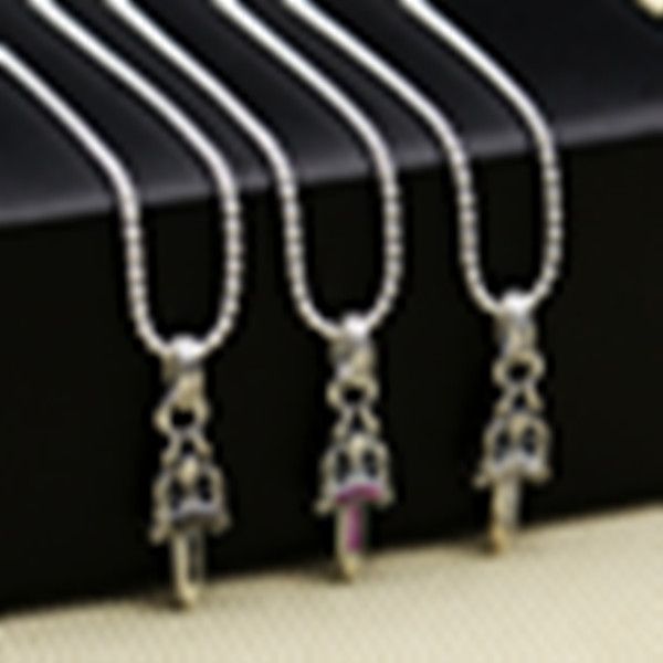 925 sterling silver swords pendant necklaces with stones american european vintage antique designer luxury jewelry accessories gifts
925 sterling silver swords pendant necklaces with stones american european vintage antique designer luxury jewelry accessories gifts