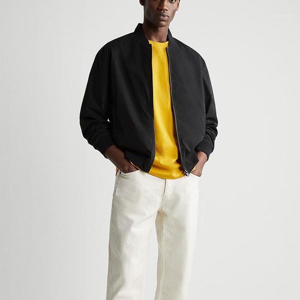 men's jackets 2022 men spring autumn long sleeve bomber male casual round neck solid color baseball uniform jacket tide, Black;brown
men's jackets 2022 men spring autumn long sleeve bomber male casual round neck solid color baseball uniform jacket tide, Black;brown