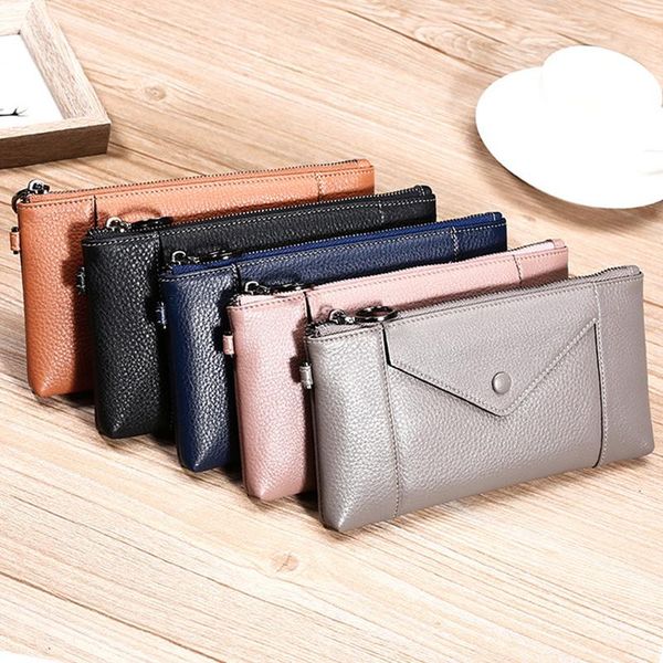 wallets rfid card bag genuine leather women purse money phone wallet long purses and handbags mobile coin case, Red;black
wallets rfid card bag genuine leather women purse money phone wallet long purses and handbags mobile coin case, Red;black
