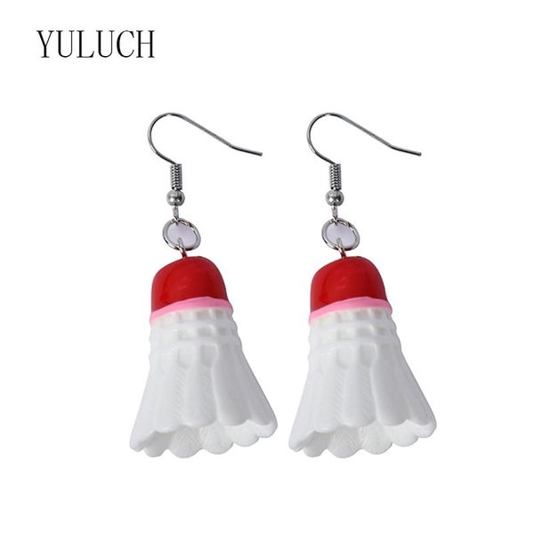 women resin badminton pendant earrings for girls simple student jewelry ladies casual exaggerated accessories woman dangle & chandelier, Silver
women resin badminton pendant earrings for girls simple student jewelry ladies casual exaggerated accessories woman dangle & chandelier, Silver