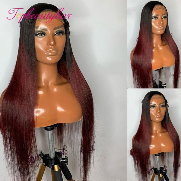 lace wigs ombre burgundy straight human hair brazilian 13x4 front remy frontal for women, Black;brown
lace wigs ombre burgundy straight human hair brazilian 13x4 front remy frontal for women, Black;brown
