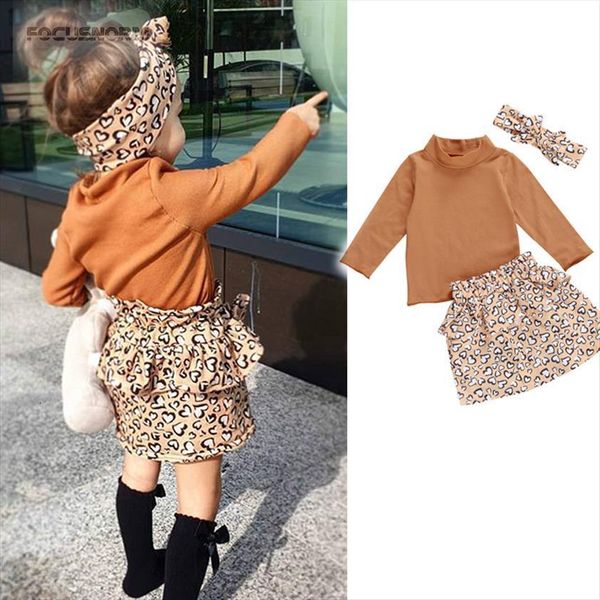 autumn kids girls clothes sets 1 6y turtleneck long sleeve solid sweatshirts leopard skirts headband, White
autumn kids girls clothes sets 1 6y turtleneck long sleeve solid sweatshirts leopard skirts headband, White