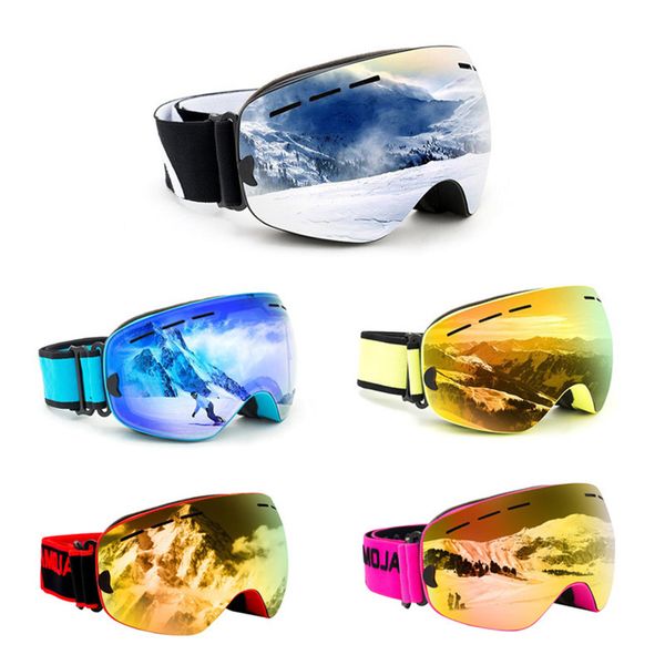 breathable, anti glare, wind and sand proof mirror electroplated spherical pc and children's ski goggles, mountaineering goggles and, White;black
breathable, anti glare, wind and sand proof mirror electroplated spherical pc and children's ski goggles, mountaineering goggles and, White;black