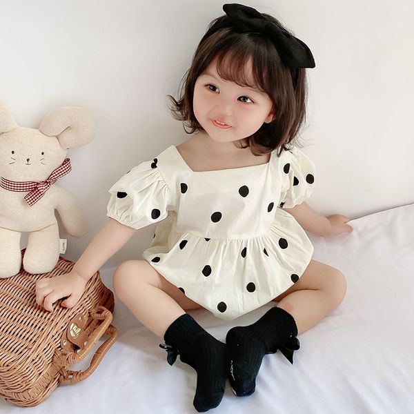 baby girls rompers short sleeve dot jumpsuit clothes summer baby girls wave point rompers kids clothes rompers, Blue
baby girls rompers short sleeve dot jumpsuit clothes summer baby girls wave point rompers kids clothes rompers, Blue