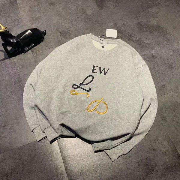 2021 autumn new fashion luojia letter line embroidery casual loose thin men's and women's same style couple's sweater, Black
2021 autumn new fashion luojia letter line embroidery casual loose thin men's and women's same style couple's sweater, Black