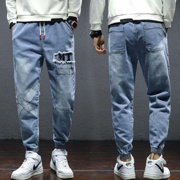 men's pants streetwear hip hop jogging men harajuku fashion cargo casual clothing elastic waist trousers, Black
men's pants streetwear hip hop jogging men harajuku fashion cargo casual clothing elastic waist trousers, Black
