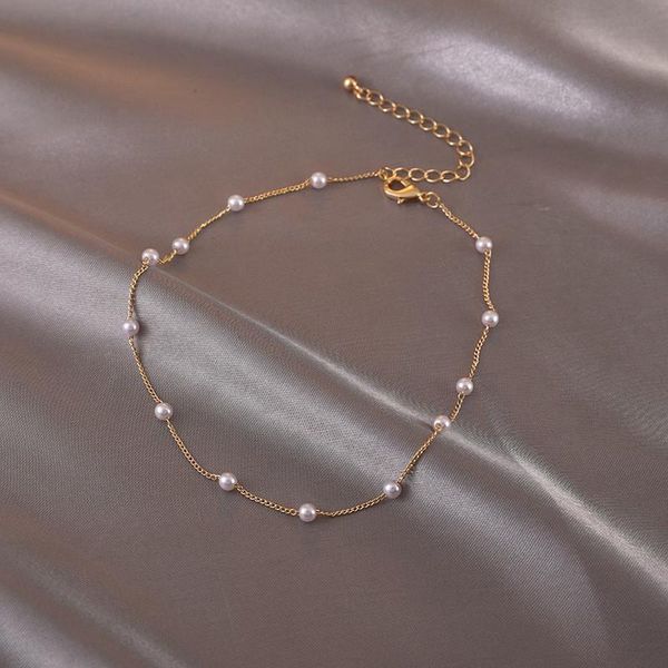 simple pearl bead chain choker necklace gold color for women fashion jewelry prom accessories chokers, Golden;silver
simple pearl bead chain choker necklace gold color for women fashion jewelry prom accessories chokers, Golden;silver