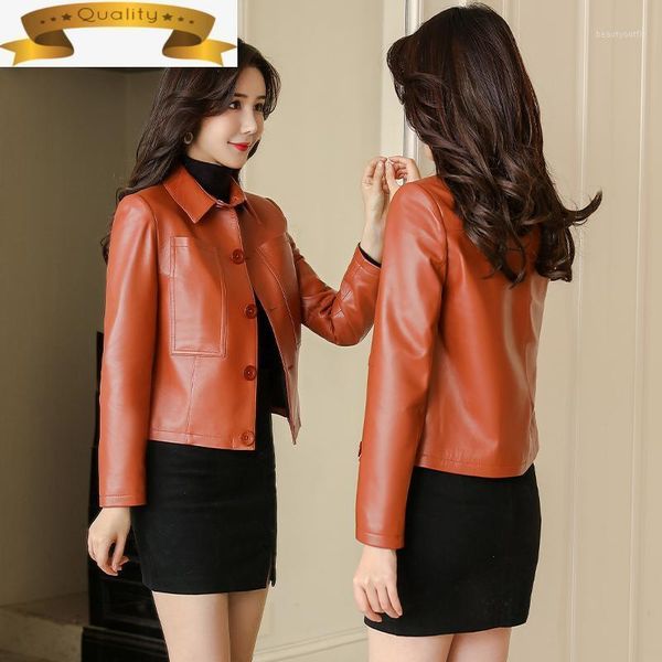 genuine coat natural sheepskin leather jacket women spring autumn 2021 korean motorcycle jackets woman cuero genuino kj8917 women's & f, Black
genuine coat natural sheepskin leather jacket women spring autumn 2021 korean motorcycle jackets woman cuero genuino kj8917 women's & f, Black