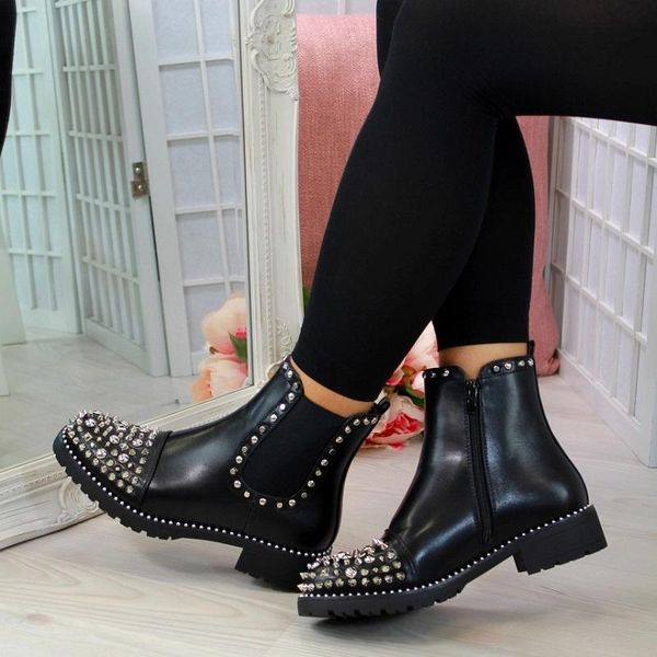 boots women shoes pu leather rivet motorcycle autumn winter chunky heels platform zipper black ladies ankle
boots women shoes pu leather rivet motorcycle autumn winter chunky heels platform zipper black ladies ankle