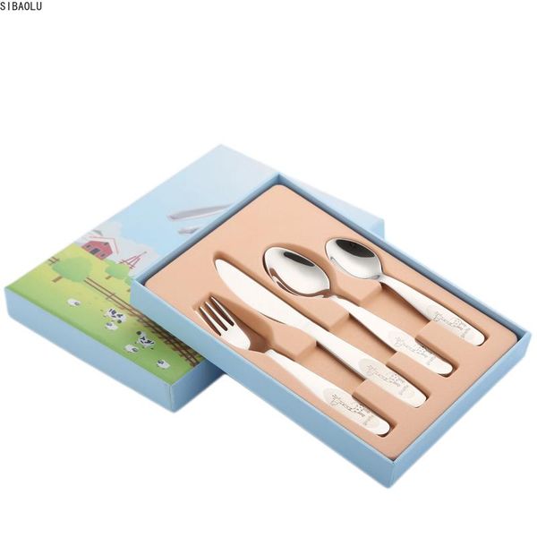 1lot/4 piece kids cutlery set 18/10(304) stainless steel cartoon lovely knife fork dinner sets children flat ware tableware dinnerware
1lot/4 piece kids cutlery set 18/10(304) stainless steel cartoon lovely knife fork dinner sets children flat ware tableware dinnerware