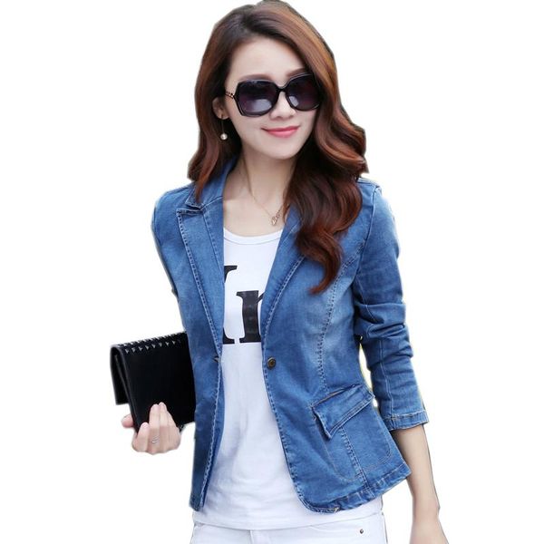 women's jackets fashion spring autumn short denim jacket women blue long sleeve jeans casual slim outerwear womens basic coat 3xl, Black;brown
women's jackets fashion spring autumn short denim jacket women blue long sleeve jeans casual slim outerwear womens basic coat 3xl, Black;brown