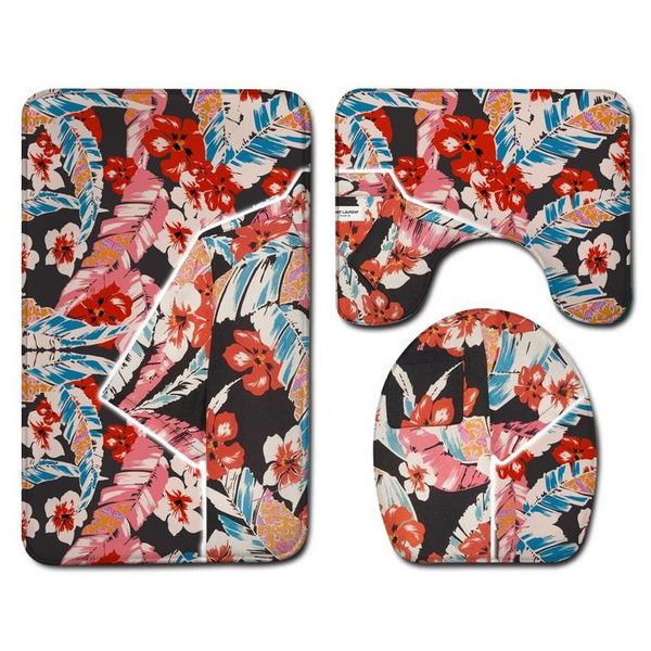 flower printed bath mat bathroom carpet rug and washable floor anti-slip u-shaped toilet flannel set mats
flower printed bath mat bathroom carpet rug and washable floor anti-slip u-shaped toilet flannel set mats
