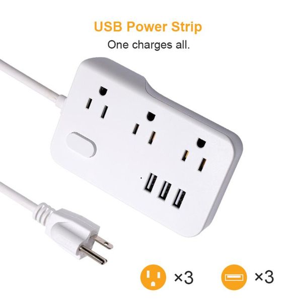 smart power plugs household strip 3 usb deskmultiprise socket office multi-function mobile phone charging plug regleta enchufe
smart power plugs household strip 3 usb deskmultiprise socket office multi-function mobile phone charging plug regleta enchufe