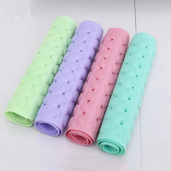bath mats shower room floor mat non-slip bathroom foot pads thin soft bathtub rugs pvc household doormat solid color carpet 36*69/46*78cm
bath mats shower room floor mat non-slip bathroom foot pads thin soft bathtub rugs pvc household doormat solid color carpet 36*69/46*78cm