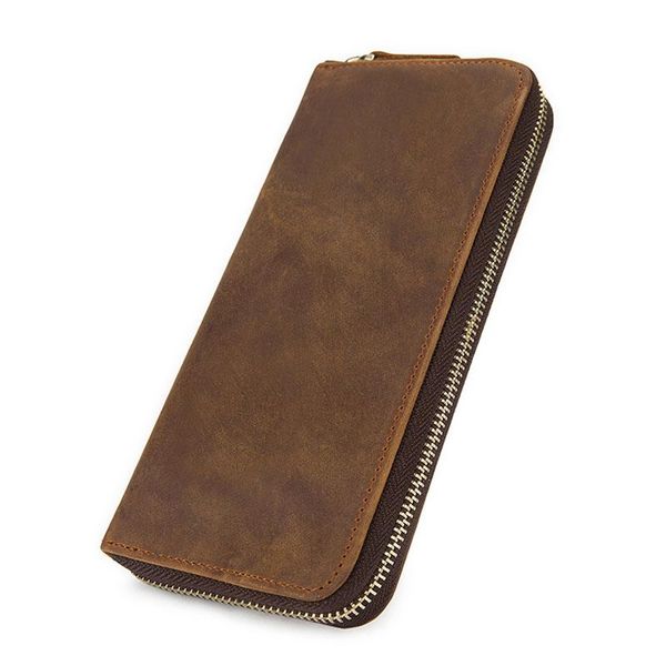 wallets crazy horse leather long wallet men retro mobile phone clutch bag card holder buckle male art large capacity purse, Red;black
wallets crazy horse leather long wallet men retro mobile phone clutch bag card holder buckle male art large capacity purse, Red;black