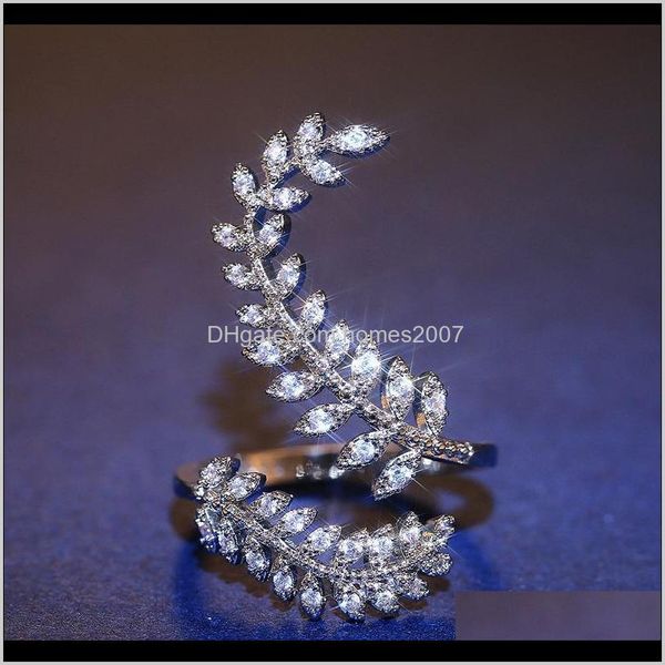 jewelryfashion creative plant leaf opening ring zircon party jewelry wedding rings drop delivery 2021 k0w9l, Slivery;golden
jewelryfashion creative plant leaf opening ring zircon party jewelry wedding rings drop delivery 2021 k0w9l, Slivery;golden