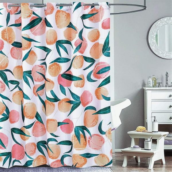 peach shower curtain,no hooks needed,cute fruit pattern,waterproof fabric,for bathroom l,72in x 72in
peach shower curtain,no hooks needed,cute fruit pattern,waterproof fabric,for bathroom l,72in x 72in