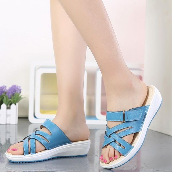 slippers outside women summer home non-slip platform shoes open toe beach sandals indoor wedges woman, Black
slippers outside women summer home non-slip platform shoes open toe beach sandals indoor wedges woman, Black