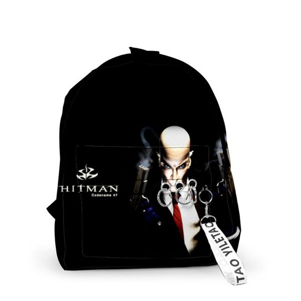 backpack peculiar game hitman school bags travel boys girls cute small bag 3d print oxford waterproof key chain notebook backpacks
backpack peculiar game hitman school bags travel boys girls cute small bag 3d print oxford waterproof key chain notebook backpacks