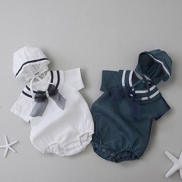 navy wind baby boy girl short sleeve rompers children rompers + hat summer kids baby boy girl clothes romper infant rompers, White
navy wind baby boy girl short sleeve rompers children rompers + hat summer kids baby boy girl clothes romper infant rompers, White