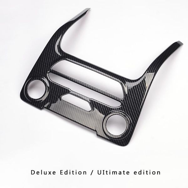 carbon fiber texture black front air conditioner vent panel for everest 2021 deluxe edition / ultimate other interior accessories
carbon fiber texture black front air conditioner vent panel for everest 2021 deluxe edition / ultimate other interior accessories