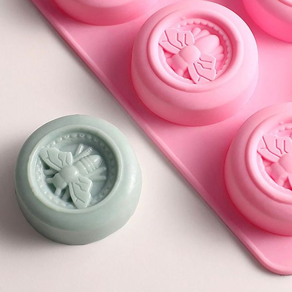 craft tools 6 cavities silicone soap bee mold round honeybee molds for moulds hand making diy mould accessories drop
craft tools 6 cavities silicone soap bee mold round honeybee molds for moulds hand making diy mould accessories drop