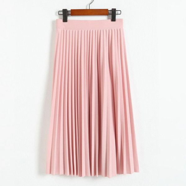 spring and autumn fashion women's high waist pleated solid color half length elastic skirt promotions lady black pink skirts
spring and autumn fashion women's high waist pleated solid color half length elastic skirt promotions lady black pink skirts